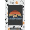 Planner: My Best Friend Cockapoo Striped Sunset Mountain Background -