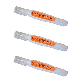 CLÉOPÂTRE Effect Encre Correction Pens 10 ml Pack of 3