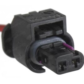 hirschmann 2X Male 2 Pin plug wire connector 872-857-561 Hirschmann