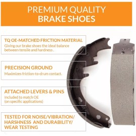 EXPPOWER Rear Ceramic Brake Shoes for Hyundai Elantra Sonata Tucson Elantra Kia Sportage