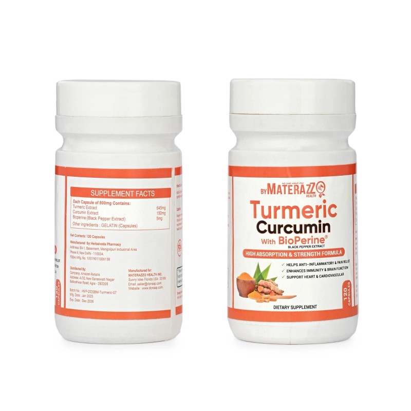 Turmeric Curcumin Bioperine 3 Box 360 Capsules Black Pepper Extract