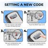Double Dragon 4-digit Combination Key Safe | Police-approved Wall-mount Lock