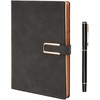 Kurtzy PU Leather Notebook with Pen - Refillable A5 Writing