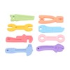 8Pcs Silicone Baby Teether Toys Soothe Babies Sore Gums Soft
