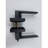 KNOBWELL New Black Door Handle Lever Lock Passage Privacy Dummy