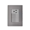 iGoto INOX1009 con 2 apagadores sencillos y 1 contacto de