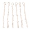 6 Pcs Macrame Plant Hanger Braided Cotton Rope Adjustable Hanging
