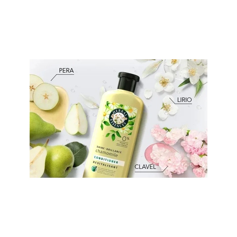 Acondicionador Herbal Essences Shine Manzanilla 400ml