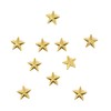 Honbay 100PCS 15mm Gold Nailheads Star Punk Rivets DIY Metal