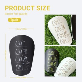 Football Shin Pads, Dark Grey, 10 x 6 cm, Extra Mini Shin Pads for Children, Teenagers and Adults, Futsal, Training, Indoor Sports and Competition