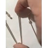 Platinum 3 Kilt Pins Silver Plated Steel 3" long fasteners