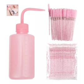 Mouyic Kit Pizeta+cepillos+microbrush Para Extensiones De Pestañas