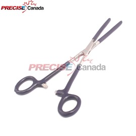 PRECISE CANADA: HEMOSTAT Forceps, Straight, 8 INCHES PVC Coated TIP