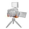 Rieibi EOS R10 Case - Quality PU Leather Half Case