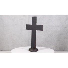 Turquoise Rustic Tuscany Family The Lord Will Guide You Always Desktop Cross