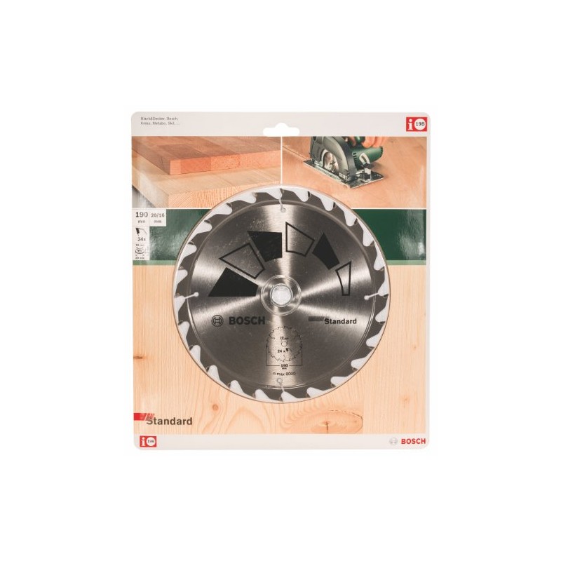 Bosch 1 x Circular Saw Blade Standard (Saw Blade for
