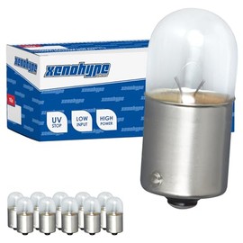 XENOHYPE 10 x R5W Premium BA15s 12V 5 Watt Ball Lamp