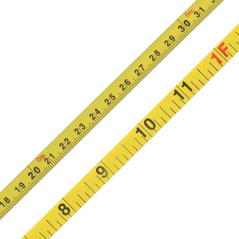 Lufkin ST20CME Steel Long Tape Measure, 20m/66' with Metric and
