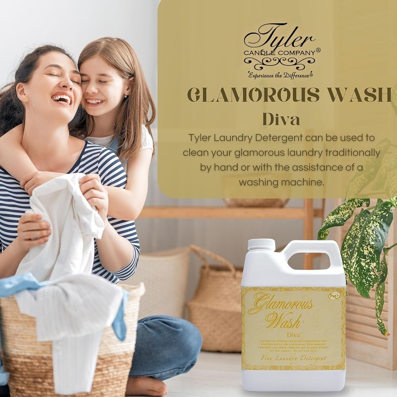 Tyler's Glamorous-Wash Diva Laundry Detergent 128oz (Pack of 1) ILIOS