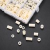 Pack of 320 Round Spacers, Nylon Washers, Plastic Spacer Sleeves,