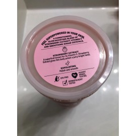 VICTORIA'S SECRET PINK BERRY SCRUB-STRAWBER
