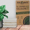 ZERO WASTE WORLD Natural sponge -eco friendly washing up sponges,