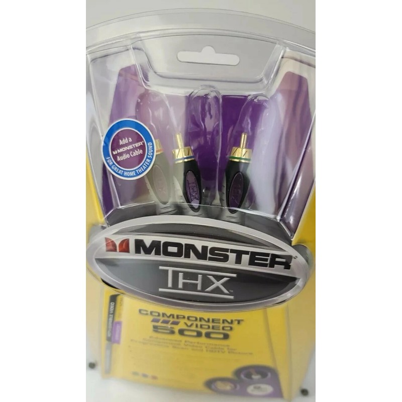 Monster THX 500 Certified 8ft/2.43m Component Video Cable Set THX-V500-CV-8