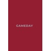 GAMEDAY - CRIMSON AND GRAY Edition | Premium Lined Journal