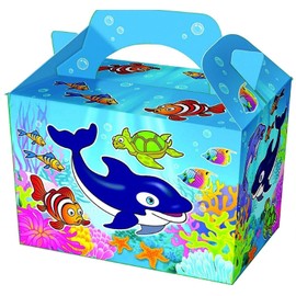 12 X Sealife Design Party Lunch/Food Boxes