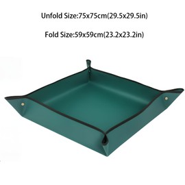 Owl Focus Plant Repotting Mat for Plants, Gardening Hand Tools for Gardeners, Oxford Cloth,29.5 x 29.5in(75x75cm)