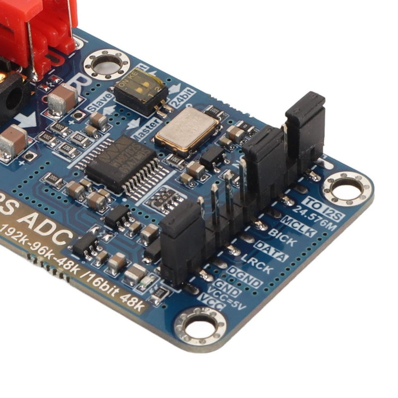 I2S ADC Audio Capture Card Module, Master Slave Mode Development