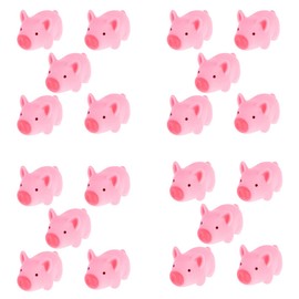 TOYANDONA 20pcs Mini Squeaky Pig Dog Toy Squeaky Pig Toy Rubber Pig Dog Toy Pig Toy Pig