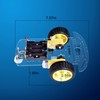Emo Smart Robot Car Chassis Kit with Motors, Speed Encoder