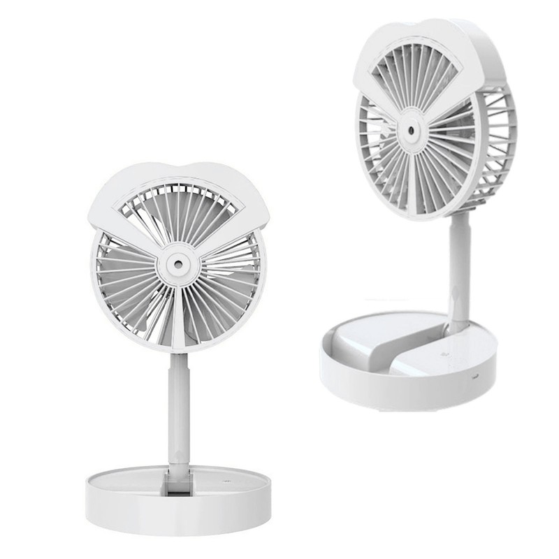 Mini Electric Fan 3 Wind Speeds Cooling Fan Brushless Motor