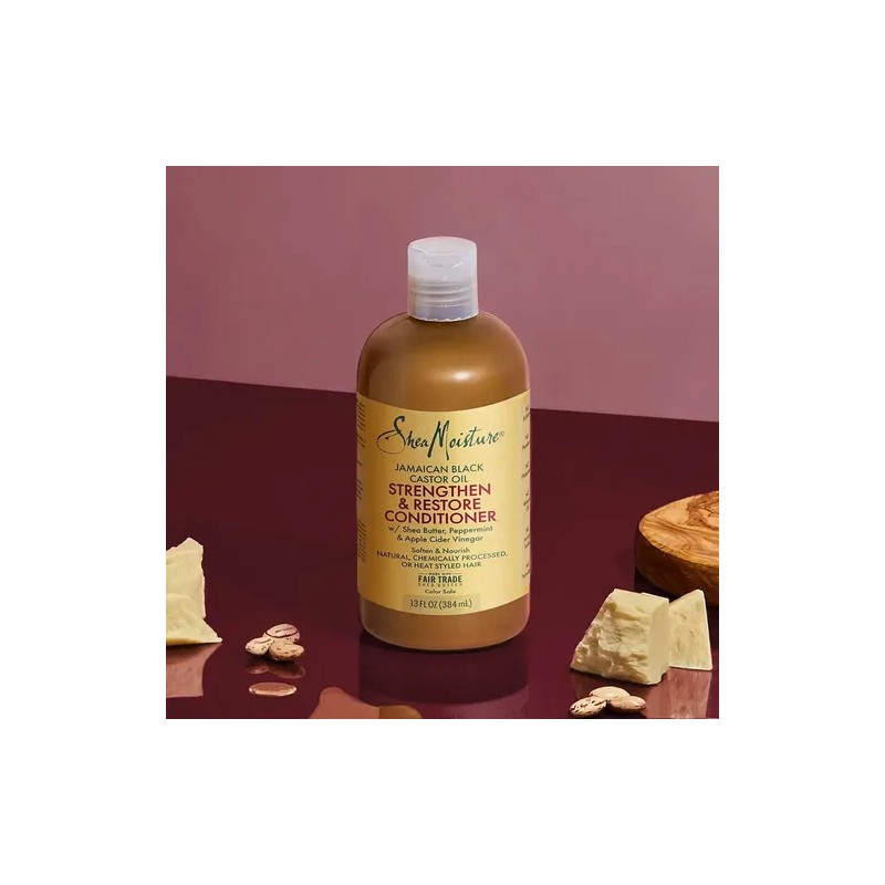 Acondicionador Shea Moisture Jamaica Castor Oil 384 Ml