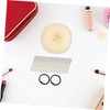 Healeved Donut Hair Bun Maker Set with Pins Elastic Ties