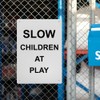 Slow Children At Play Sign, 8.5 x 11 in" OSHA