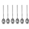 6 Pieces Stainless Steel Spoons Set Coffee Spoo Dining Spoons