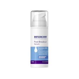 Benzacare POST-BREAKOUT Serum 30Ml Serum Ligero y Libre de Aceites que Ayuda a Reducir las Manchas Post Acn Protegiendo la Barrera Natural de la Piel 