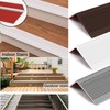Vinyl Stair Nosing 8Ft Self Adhesive Stair Edge Protector Stair