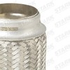 STARK SKFH-2540037 Flex Pipe Exhaust System Flex Pipe 150 mm