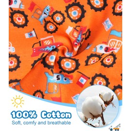 JAHSIYI Toddler Underwear Boys Size 4T Briefs 100% Cotton Kids Underpants Monster Truck Boys' Brief Age 4 Years Old Undies Xs Panties Clothes