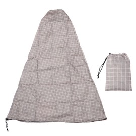Chiminea Covers Waterproof Dust Prevention 210D Oxford Cloth Patio Chiminea Fire Pit Cover for Gardens Balconies Plaid