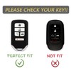 Key Fob Cover for Honda Civic :5 Buttons Key Fob