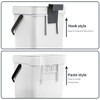 Spesh 2 Pcs (3L+5L) Food Waste Bins Hanging Trash Cans