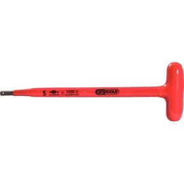 KS Tools 117.1678 Insulated T-grip hex box spanner, 5x160mm