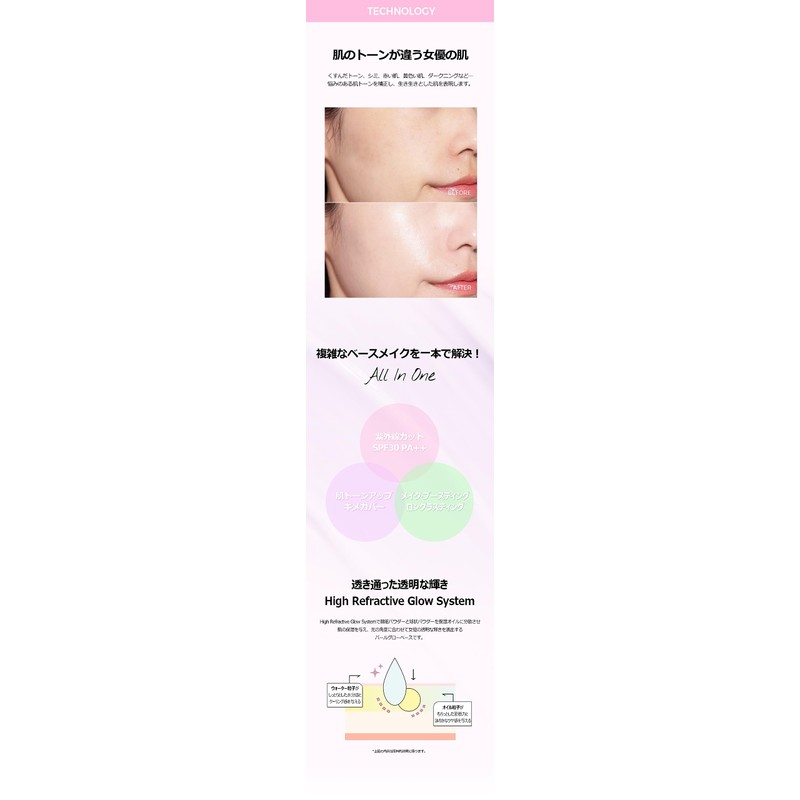 KLAVUU Actress Base Cream 1.0 fl oz (30 ml) SPF