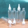 100ml Transparent Empty Multi-purpose Refillable Bottles (Set of 5) One Set 6ea
