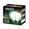LED Bulb, Base Diameter 1.0 inches (26 mm), Equivalent to