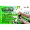 Funny Chameleon Organic Starter Potting Soil Mix with Mycorrhizal Inoculant